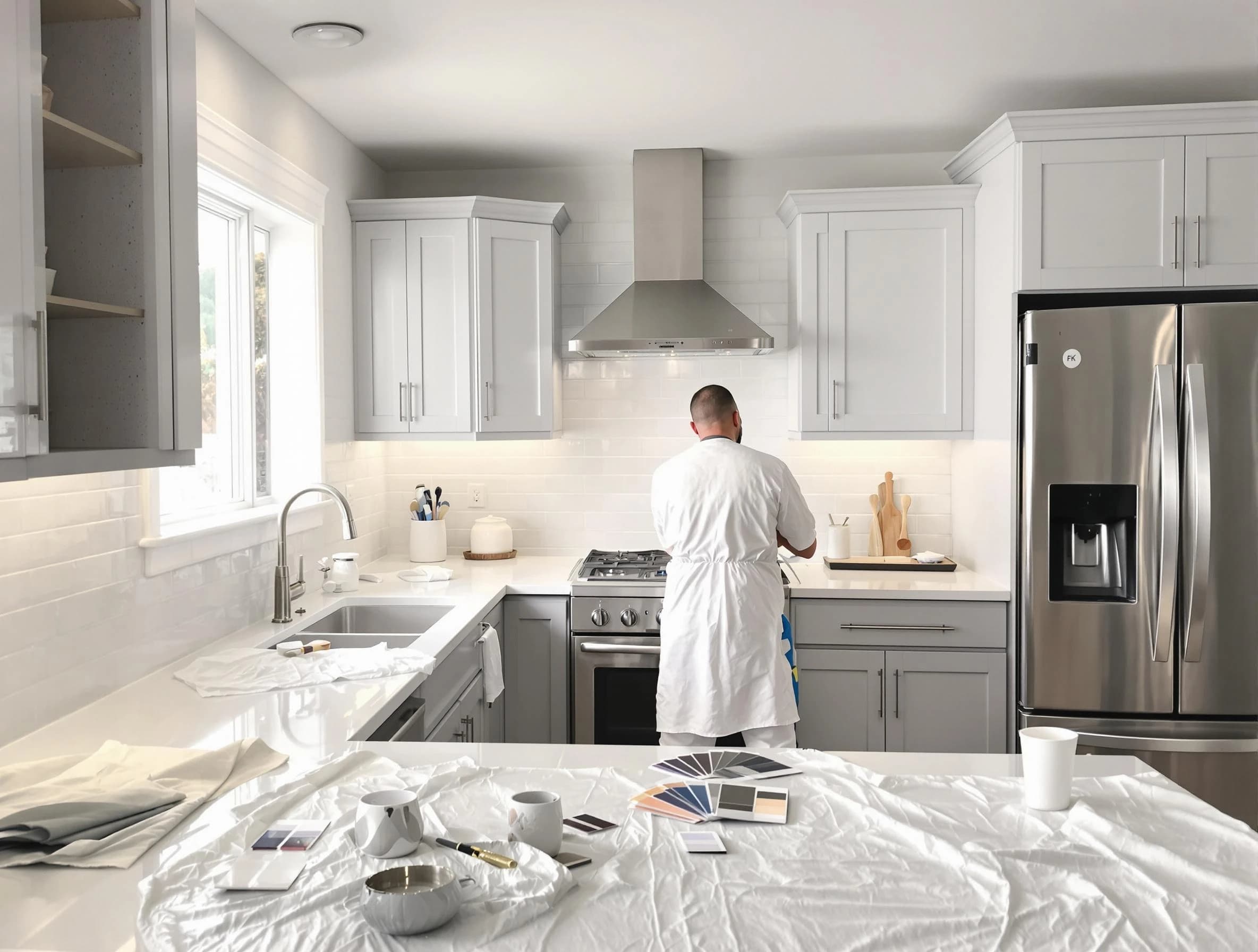 Kitchen Painting in Willowick